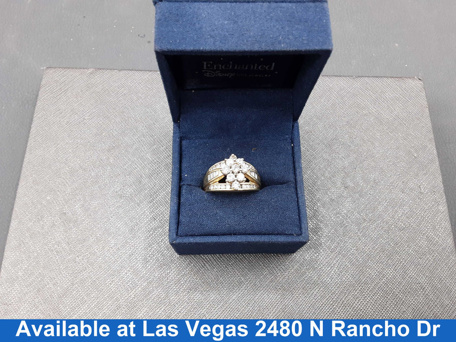 Ring - Wedding Set - Yellow Gold 10k (.417) 6.2 grams Size 8