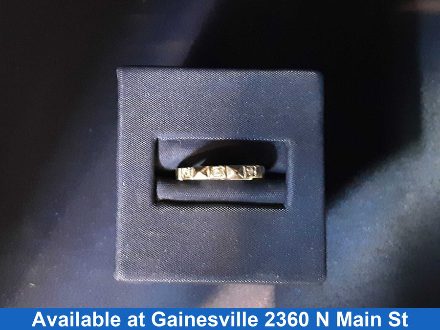 Ring - Wedding Band - White Gold 14k (.585) 1.6 grams Size 4