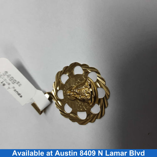 Religious Pendant - Yellow Gold 14k (.585) 3.1 grams