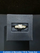 Women's Ring - Anniversary - Yellow Gold 10k (.417) 2.4 grams Size 4.5