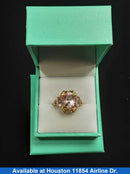 Women's Ring - Tricolor Gold 14k (.585) 4.2 grams Size 10