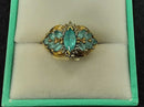 Women's Ring - Yellow Gold 10k (.417) 3.6 grams Size 7.5