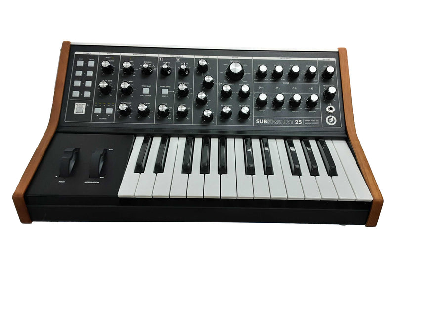 Moog Subsequent 25 Silver Synthesizer