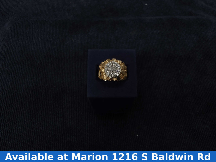 Men's Ring - Yellow Gold 14k (.585) 17.3 grams Size 8.5