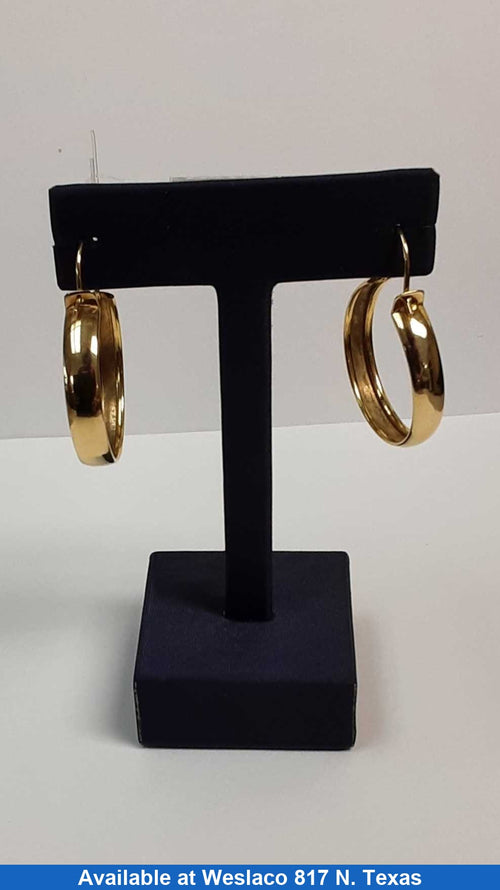 Bangle Earrings - Yellow Gold 14k (.585) 5.9 grams