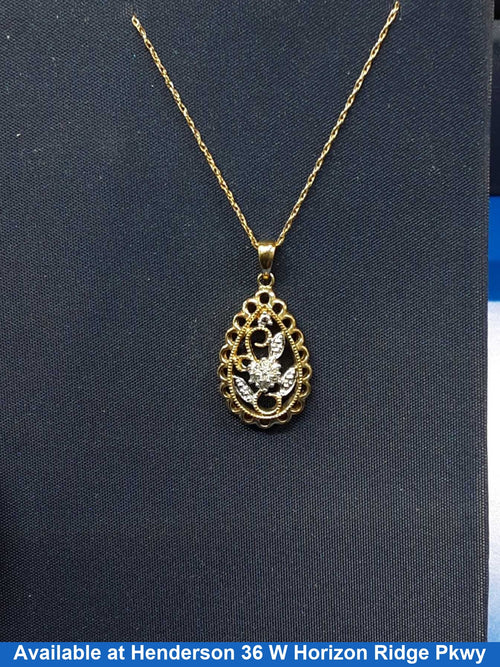 Chain - Yellow Gold 10k (.417) 2 grams 16 inch