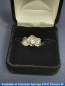 Women's Ring - White Gold 14k (.585) 5.4 grams Size 6