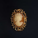 Pin / Broach Yellow Gold 14k (.585) 5.7 grams