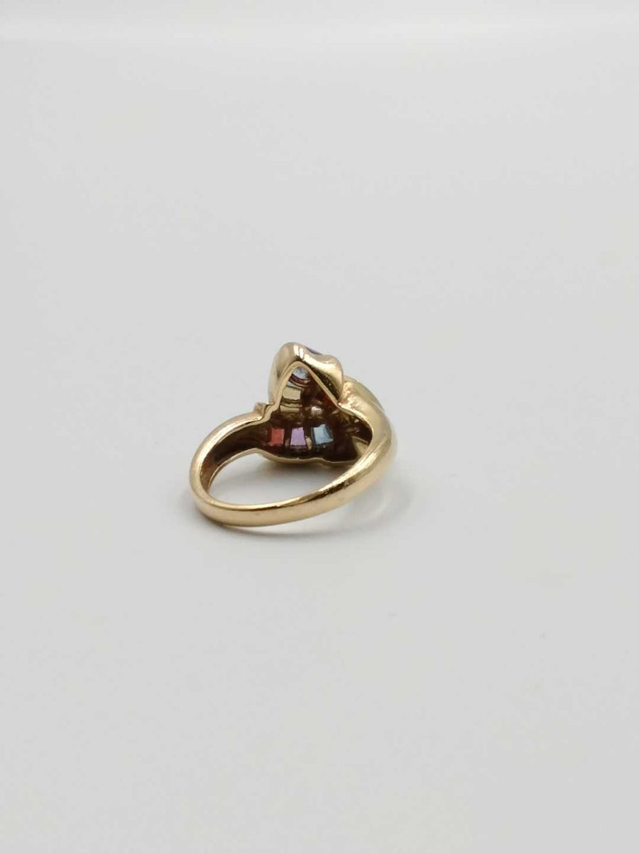 Women's Ring - Yellow Gold 14k (.585) 5.6 grams Size 6.5