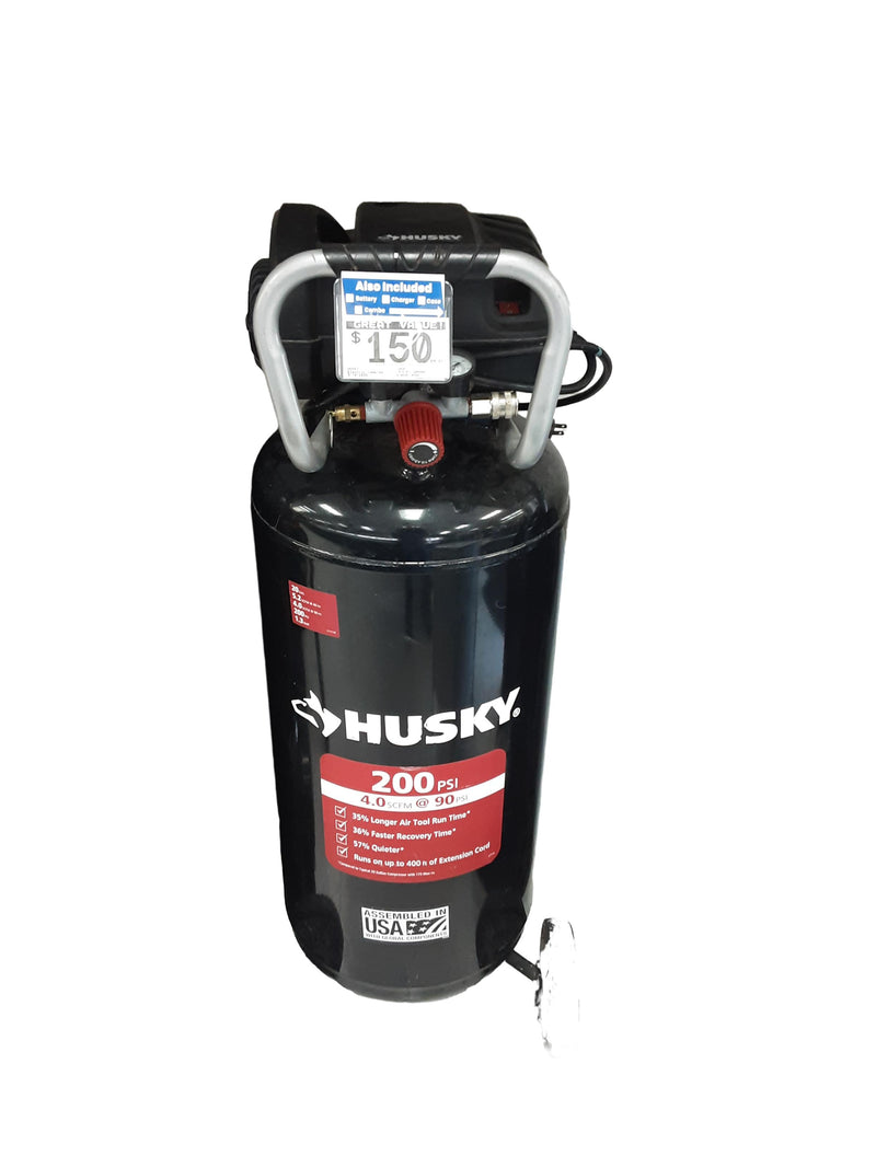 Husky C202h Black Electric Compressor