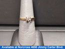 Women's Ring - Solitaire - Yellow Gold 10k (.417) 2.4 grams Size 20