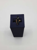 Women's Ring - Solitaire - Yellow Gold 10k (.417) 4.8 grams Size 7.5