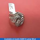 Ring - Engagement Set - White Gold 14k (.585) 10.7 grams Size 8.5