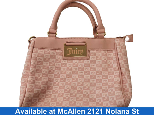 Juicy Couture Monogram J Pink Purse / Handbag