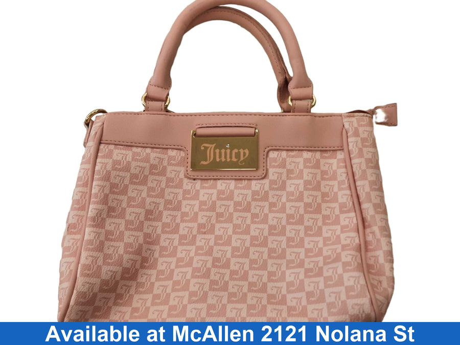 Juicy Couture Monogram J Pink Purse / Handbag