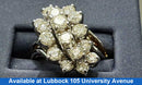 Women's Ring - White Gold 14k (.585) 7.2 grams Size 7.5