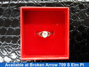 Women's Ring - Solitaire - Yellow Gold 14k (.585) 1.8 grams Size 20