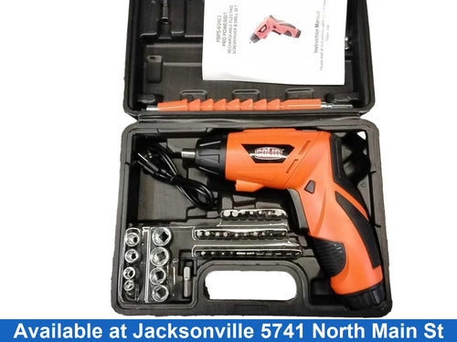 Solid Propowerbit Orange Cordless Standard Drill