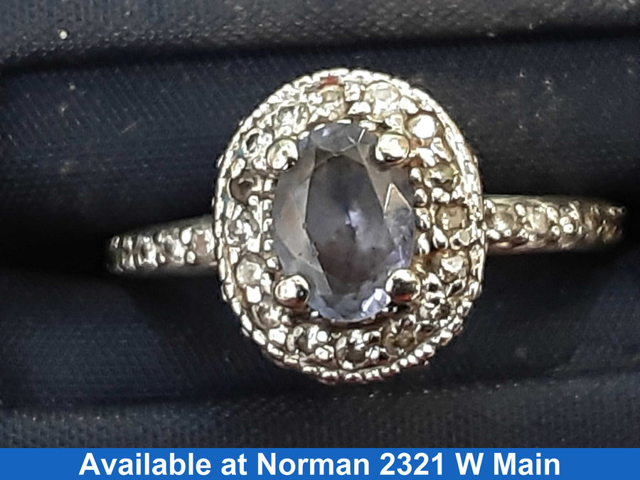 Women's Ring - White Gold 14k (.585) 4.2 grams Size 6.5