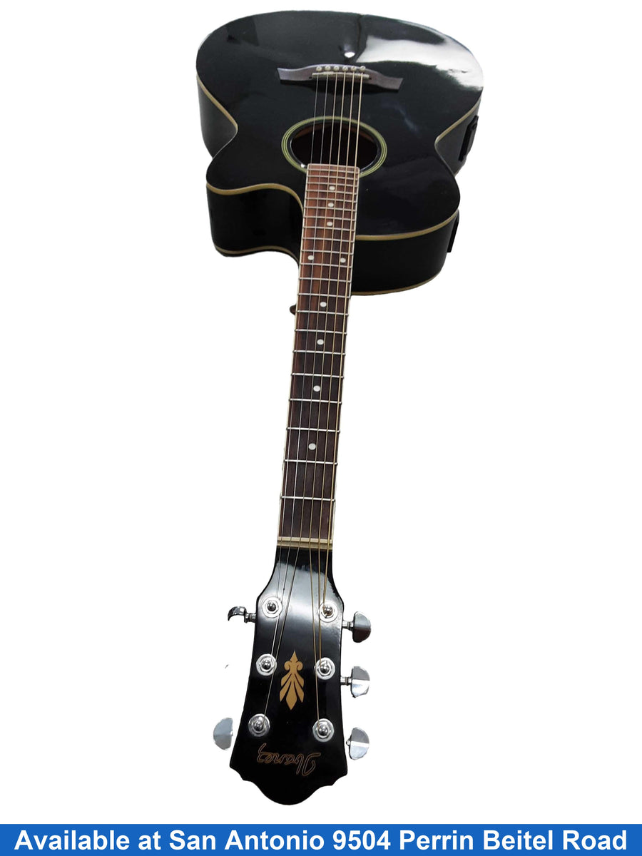 Ibanez Aeg5ejpn-bkn Black Acoustic / Electric Classic Guitar