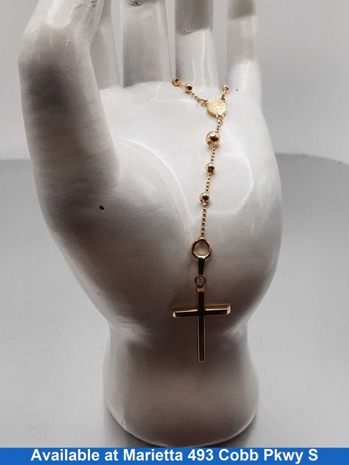 Bead Chain - Yellow Gold 14k (.585) 6 grams 28 inch