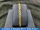 Bracelet - Yellow Gold 10k (.417) 5.1 grams 7 inch