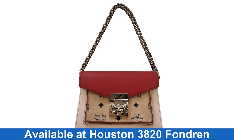 Mcm 9715x Beige / Tan Purse / Handbag