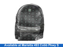 Mcm Visetos Medium Stark Black Backpack / Briefcase / Bag