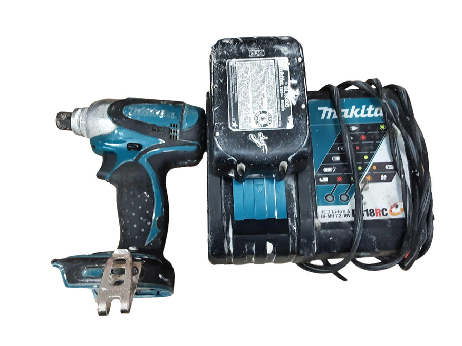 Makita Blue Cordless Impact Drill
