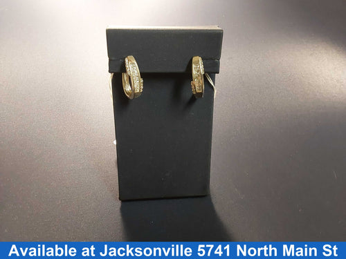 Earrings - Yellow Gold 10k (.417) 1.3 grams