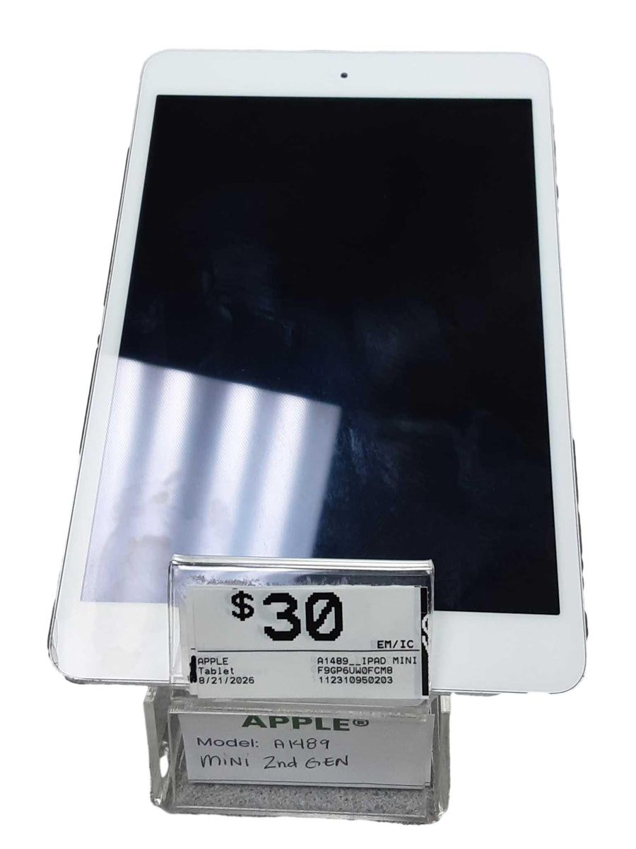 Apple A1489__ipad Mini 2 2nd Gen White Tablet
