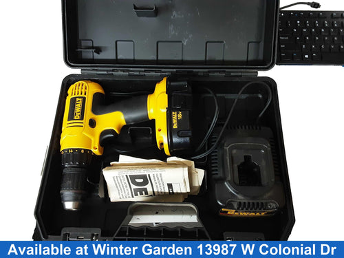 Dewalt Dc970 Yellow Cordless Standard Drill