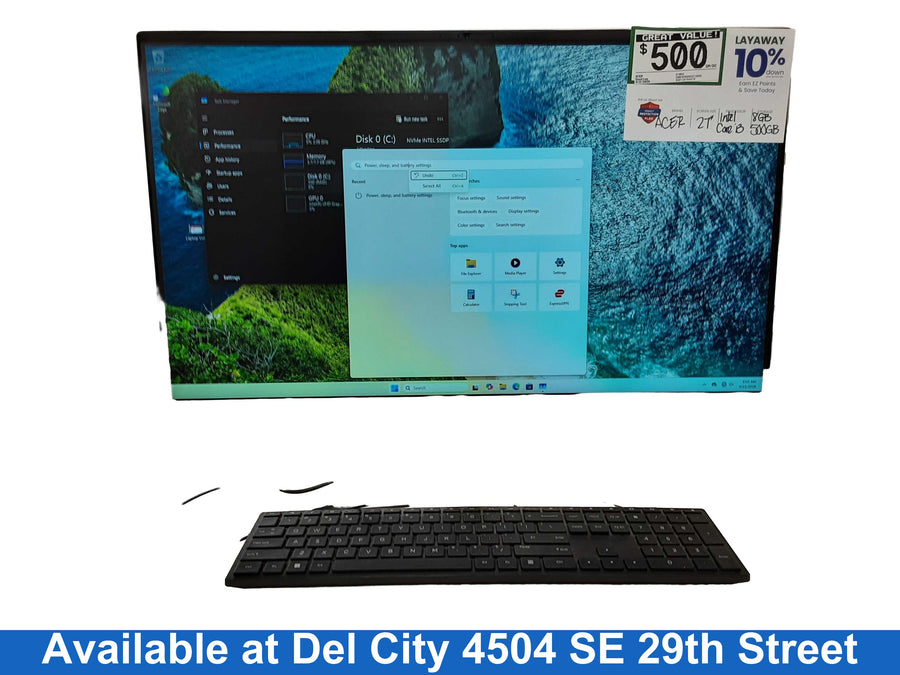 Acer D1862 Intel Core I3 - 11th Generation 8 Gb 500 Gb Black Desktop