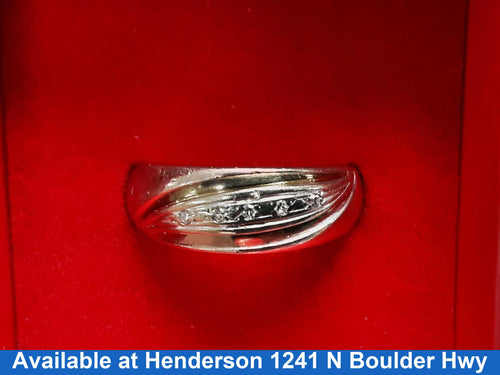 Men's Ring - White Gold 14k (.585) 7.1 Grams Size 10