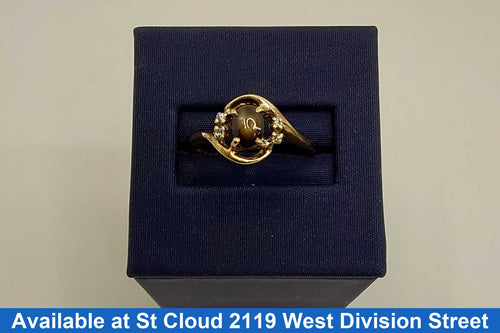 Women's Ring - Yellow Gold 10k (.417) 2.94 grams Size 8.5