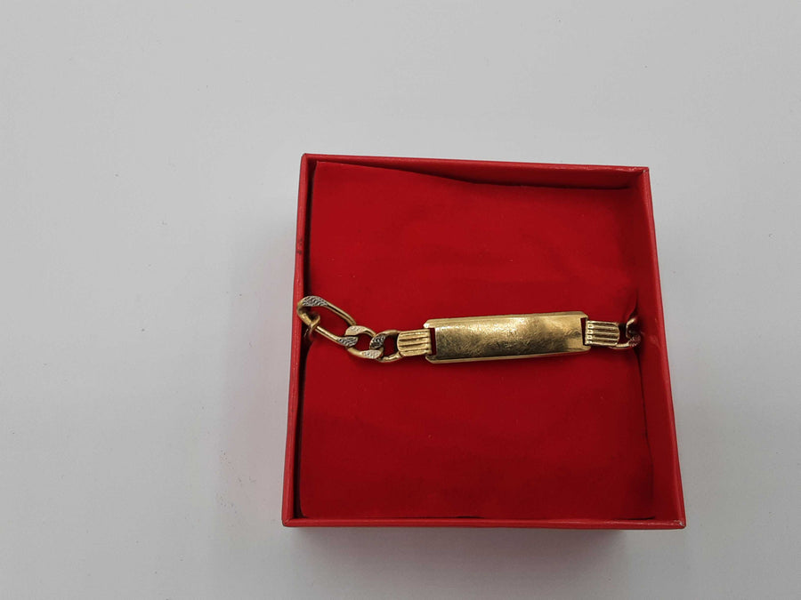 ID Bracelet - Yellow Gold 10k (.417) 11.6 grams 10 inch