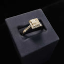 Ring - Engagement Set - White Gold 14k (.585) 5.1 grams Size 20