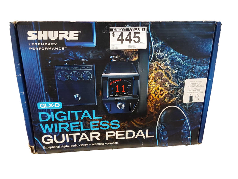 Shure Glxd 16-z2 Black Drum Accessories