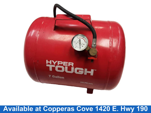 Hyper Tough 7 Gallon Red Air Tank
