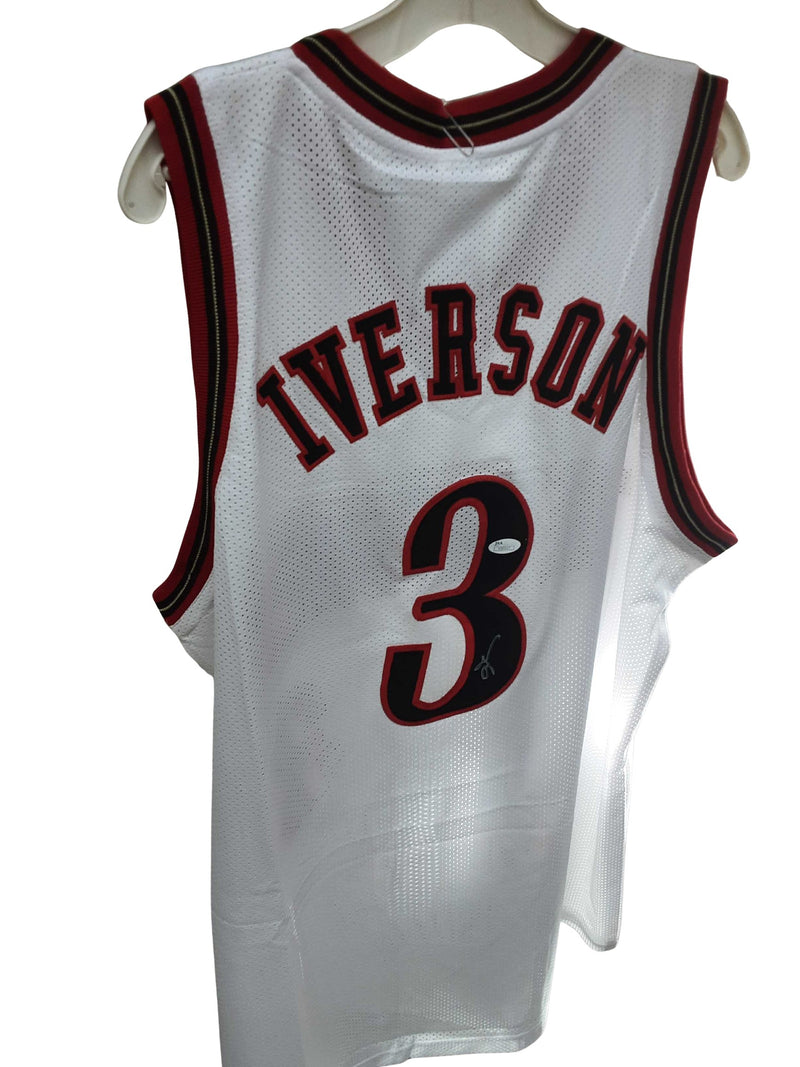 Jsa Certifeid Jersey Iverson White Other Collectible