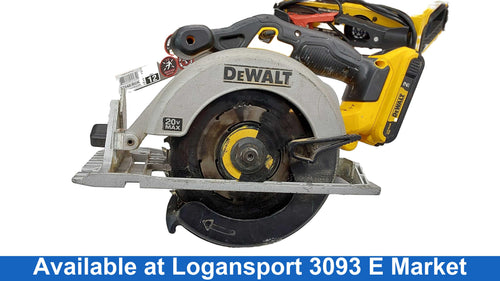Dewalt Dc391 Yellow Cordless Circular Saw