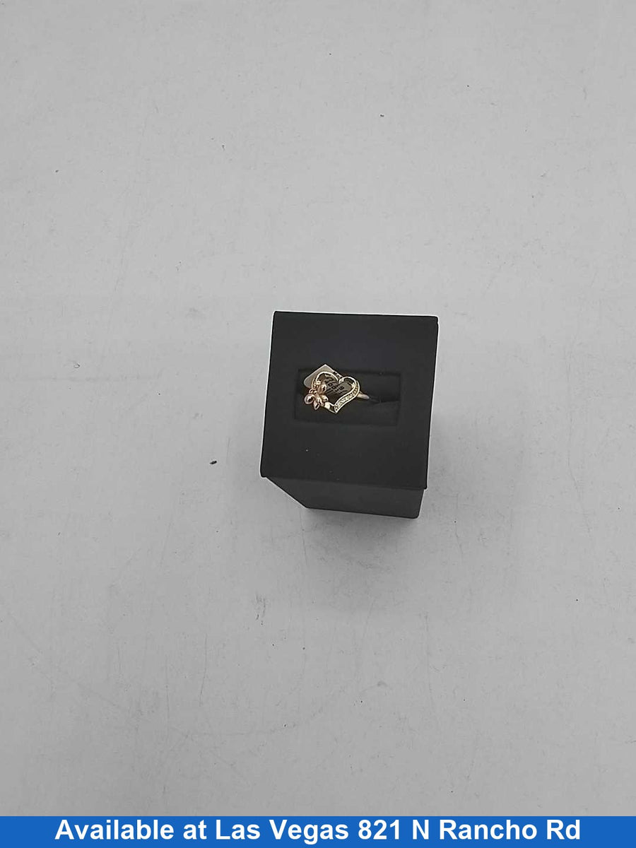Women's Ring - Yellow Gold 14k (.585) 1.8 grams Size 5.5