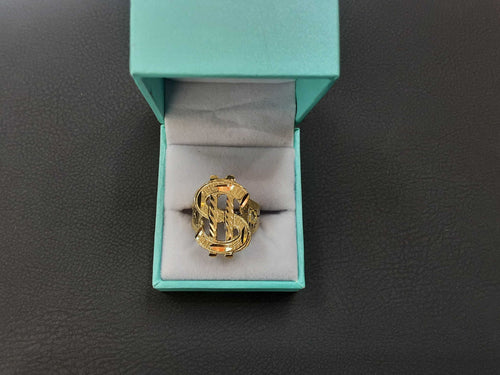 Men's Ring - Yellow Gold 10k (.417) 5 grams Size 11
