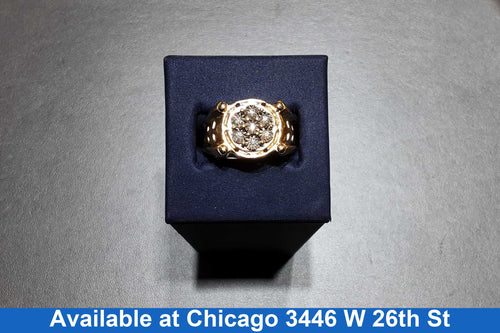 Men's Ring - Yellow Gold 10k (.417) 6.3 grams Size 11