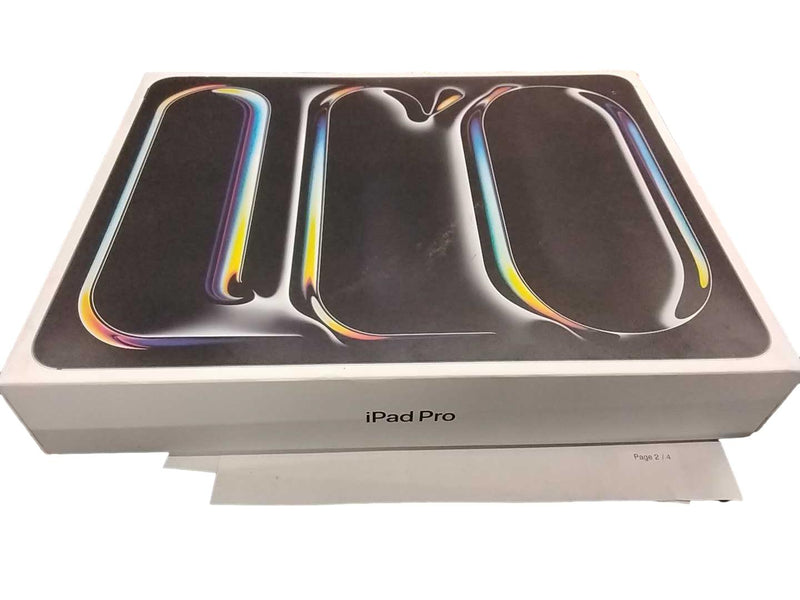 Apple A2926 Ipad Pro 13 Inch Black Tablet