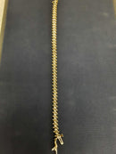 Tennis Bracelet - Yellow Gold 14k (.585) 9.1 grams 7 inch