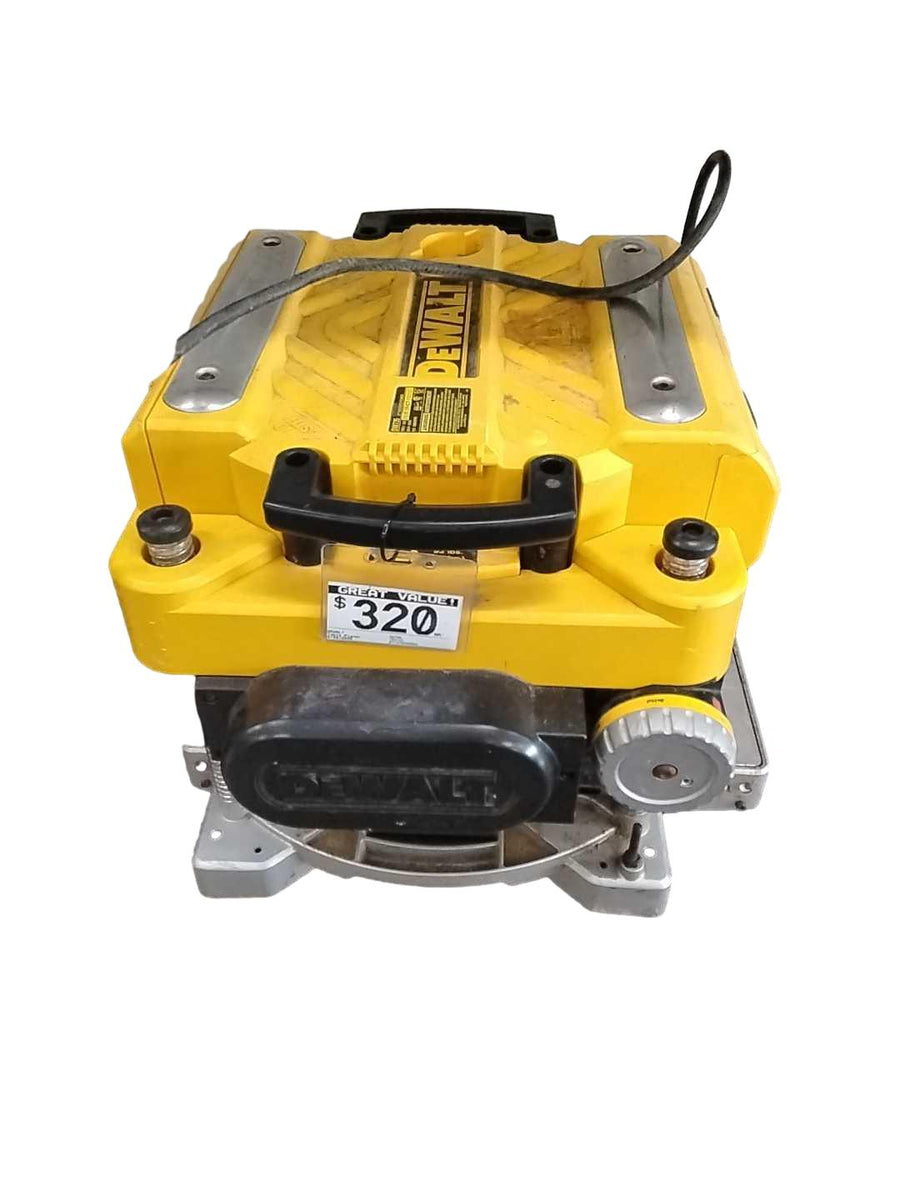 Dewalt Dw735 Yellow Planer