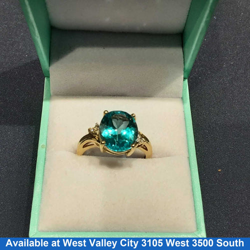 Women's Ring - Yellow Gold 10k (.417) 3.5 grams Size 9
