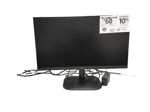 Aoc 22b2hm2 Black Computer Monitor