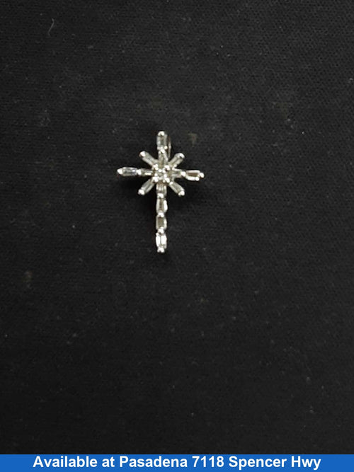 Religious Pendant - White Gold 14k (.585) 1.3 grams